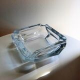 Cendrier en verre de forme carrée