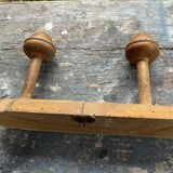 Wooden wall hook, 6 hooks