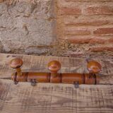 Wooden coat hanger
