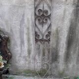 Old wrought iron grids early 20th century