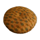 Cushion round vintage 1970 48cm