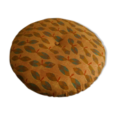 Cushion round vintage 1970 48cm