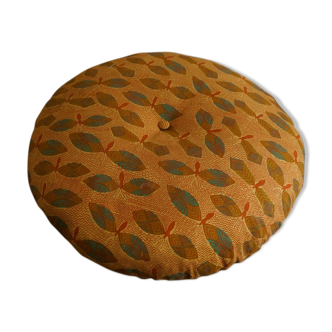 Cushion round vintage 1970 48cm