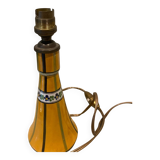 Lamp base signed HD, Henri Delcourt