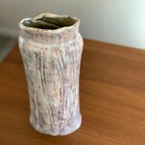 Brutalist vase signed 90