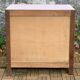 Commode vintage chêne brut massif 1950