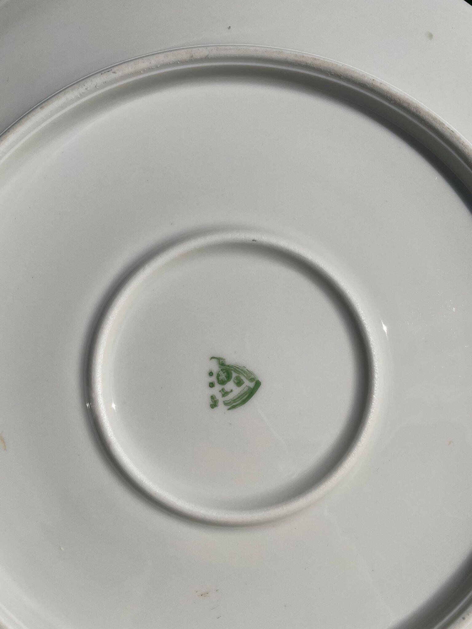 Peony porcelain dish