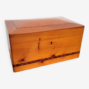 Old compartmentalized jewelry box