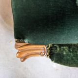 Louis Philippe bench and armchair set