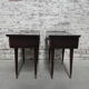 2 vintage bedside tables