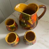 Vintage ceramic cider service