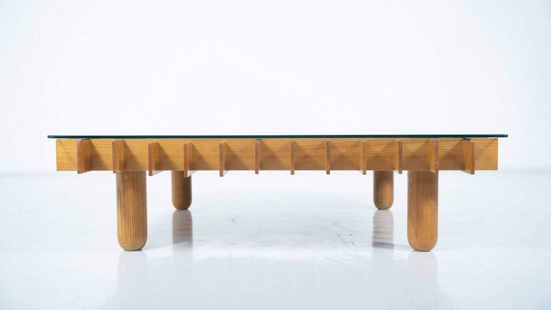 Mid-Century Modern Coffee Table in the style of Gianfranco Frattini, Italy
