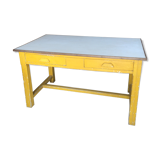 Yellow kitchen table