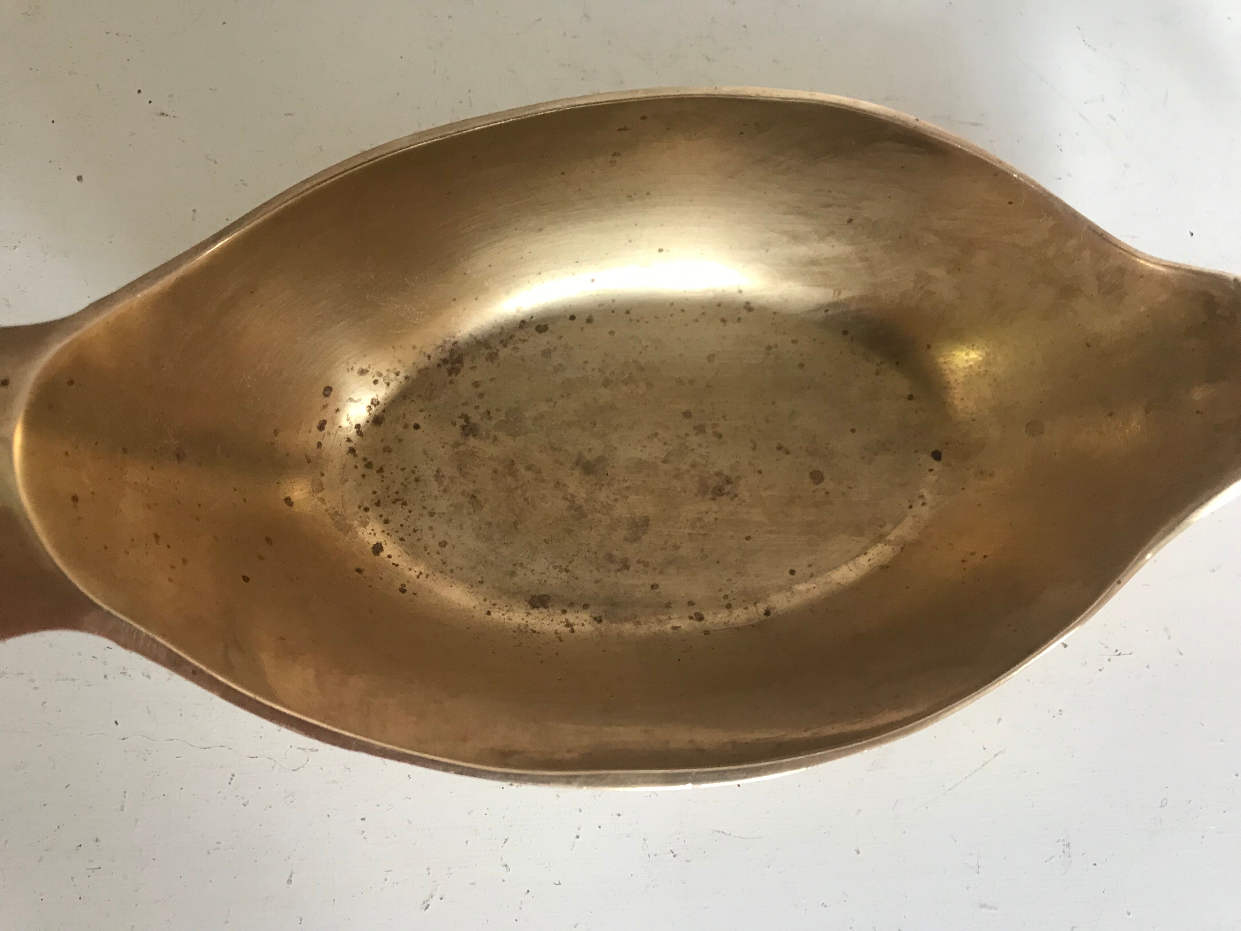 Vintage brass pocket