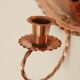 Pair of Vintage Swedish Copper Sconce - 1978