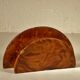 Thuja burl pencil holder