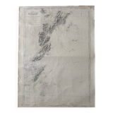 Marine chart Porto Vecchio 1956