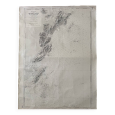 Marine chart Porto Vecchio 1956