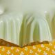 Draped opaline pendant light