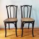 Paire de chaises bistrot Thonet N°56