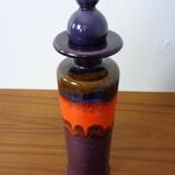 Large Pop Art Carafe with Stopper by Reneé Neue for Hutschenreuther, 1960s