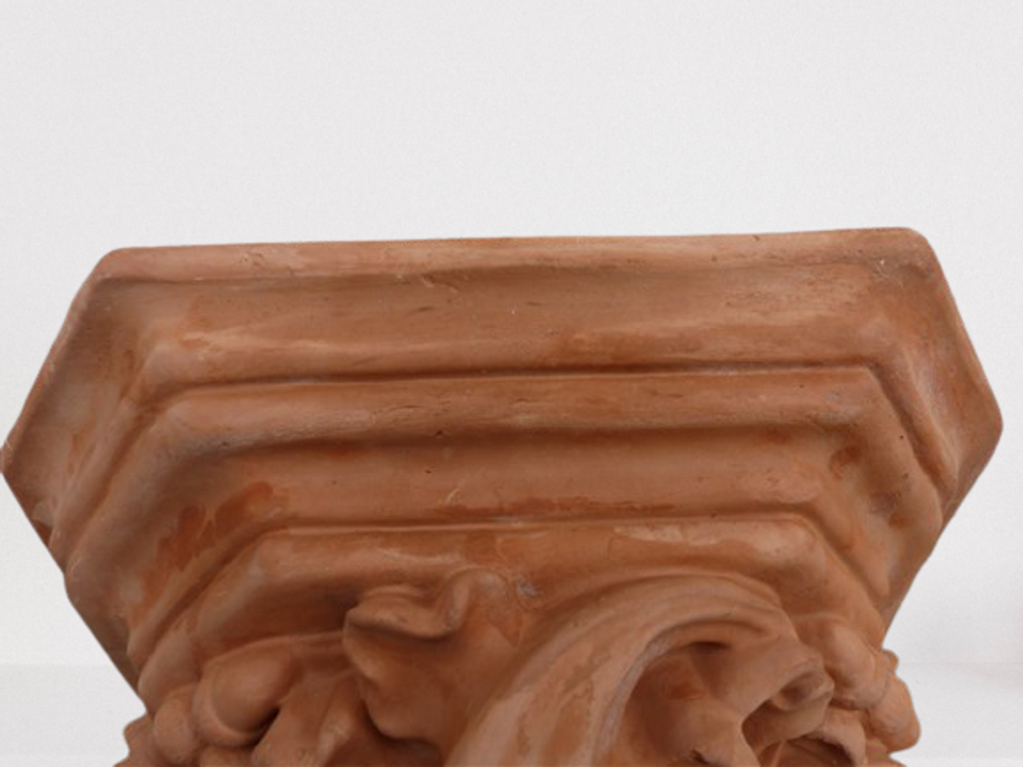 Console en terre cuite de style Baroque