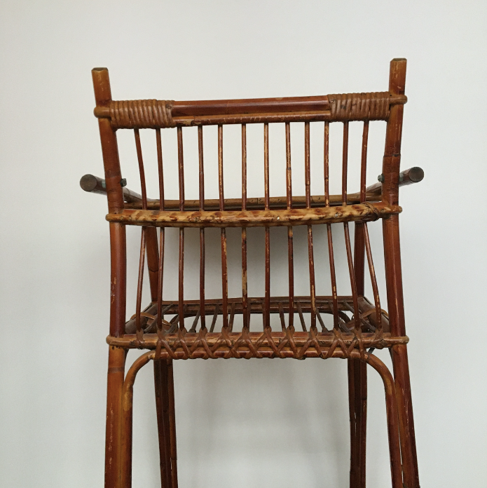 Children's rattan high chair