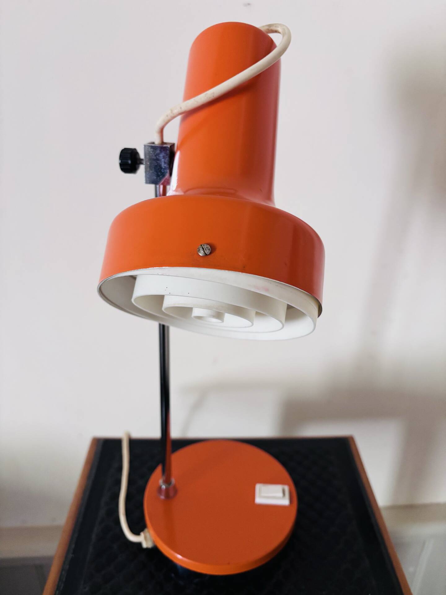 Vintage table lamp, 1970s.