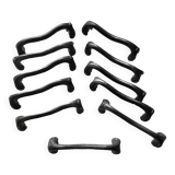 Pewter knife holders