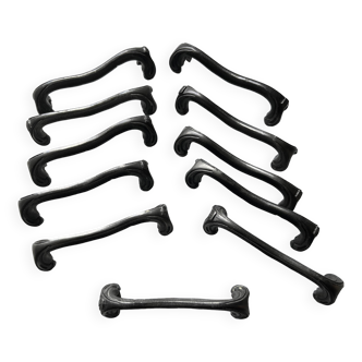 Pewter knife holders