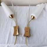 Pair of wall sconces from the 1960s.