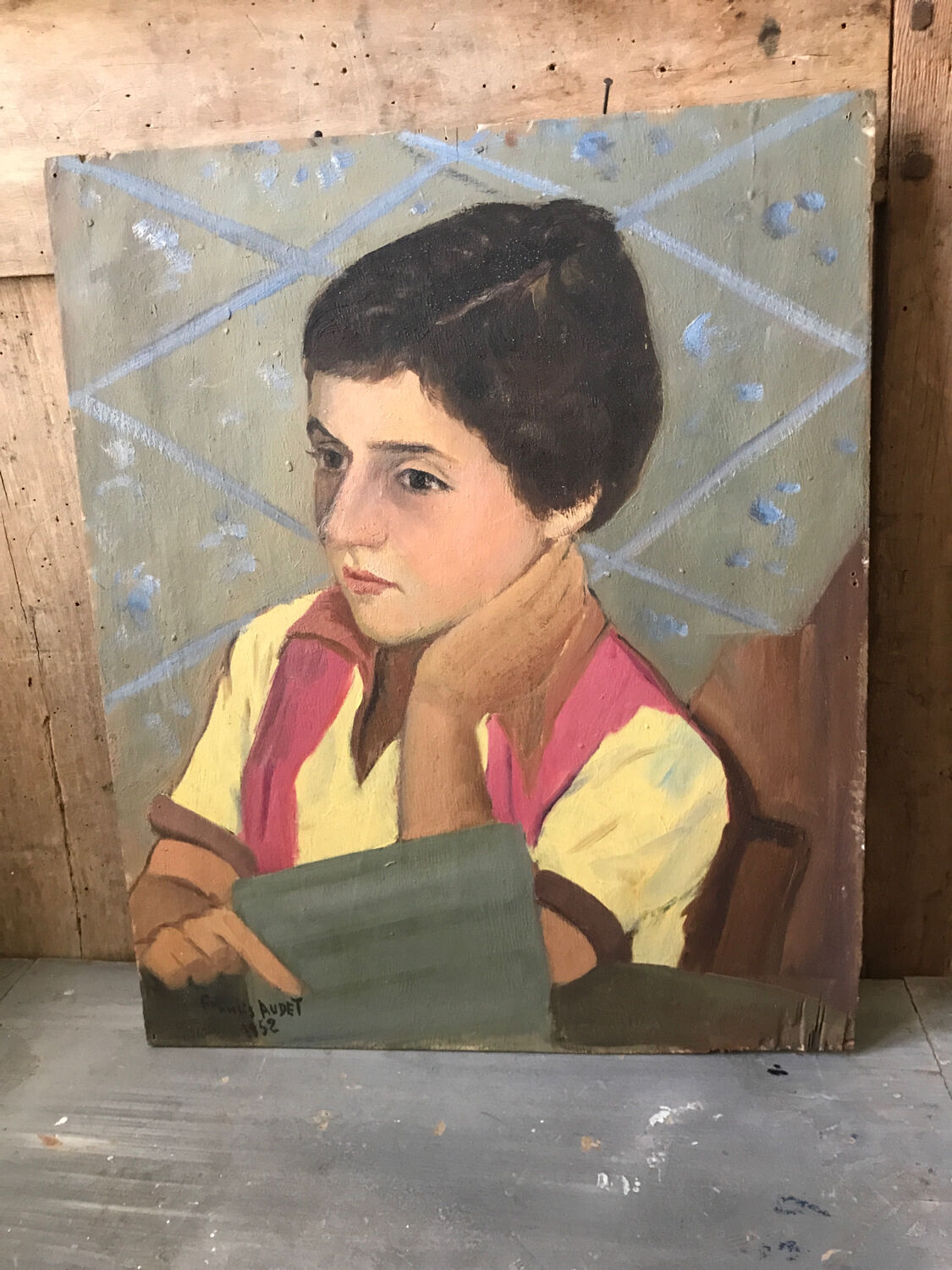 Portrait de jeune fille