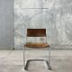 Leopard chrome chair, Arrben Italy, vintage 1970s