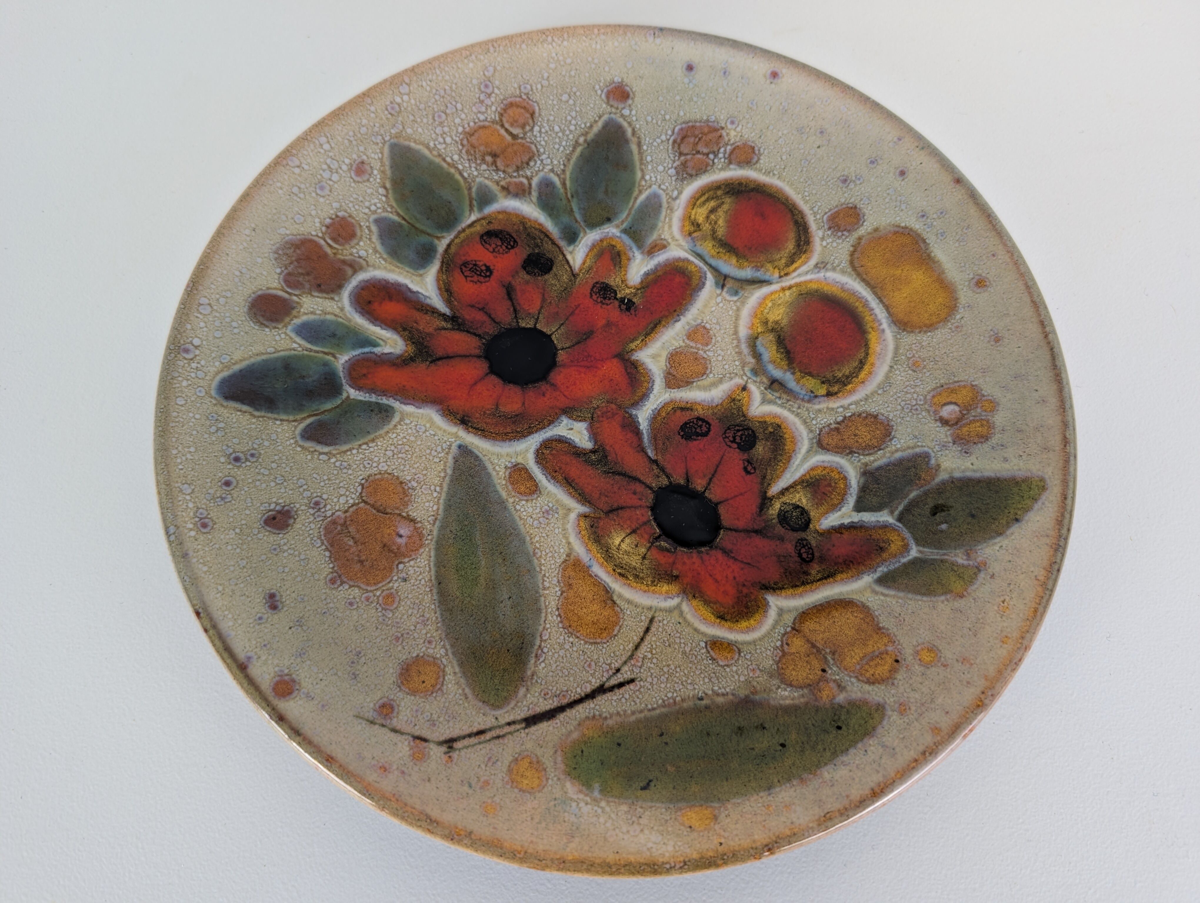 Monique Brenner Vallauris plates 60s