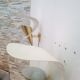 Modernist wall sconces by Metalarte 1950-60