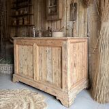 Old solid pine counter