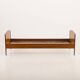 Danish mid century modern teak bed by Sidelmann Jakobsen, 1960s
