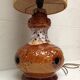 vintage ceramic floor lamp 60-70