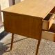 Oak desk 50s compass