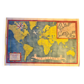 Air France Postal Air Network Map from 1948
