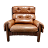 Fauteuil cuir Percival Lafer 1950