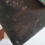 Metal furniture patinated colors