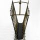 Italian mid century modern newspaper and magazine rack made of brass