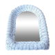 Miroir blanc osier