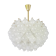 1 of 6 large tulip glass chandeliers by Kalmar, Austria, 1960s