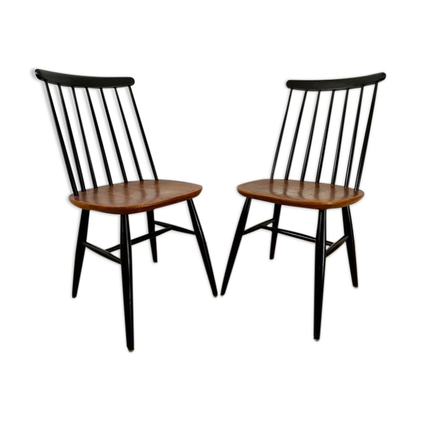 Duo of Scandinavian chairs 1955