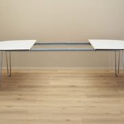 White table, Italian design, 1990s, production: Italy