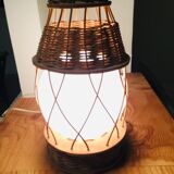 Rattan lamp