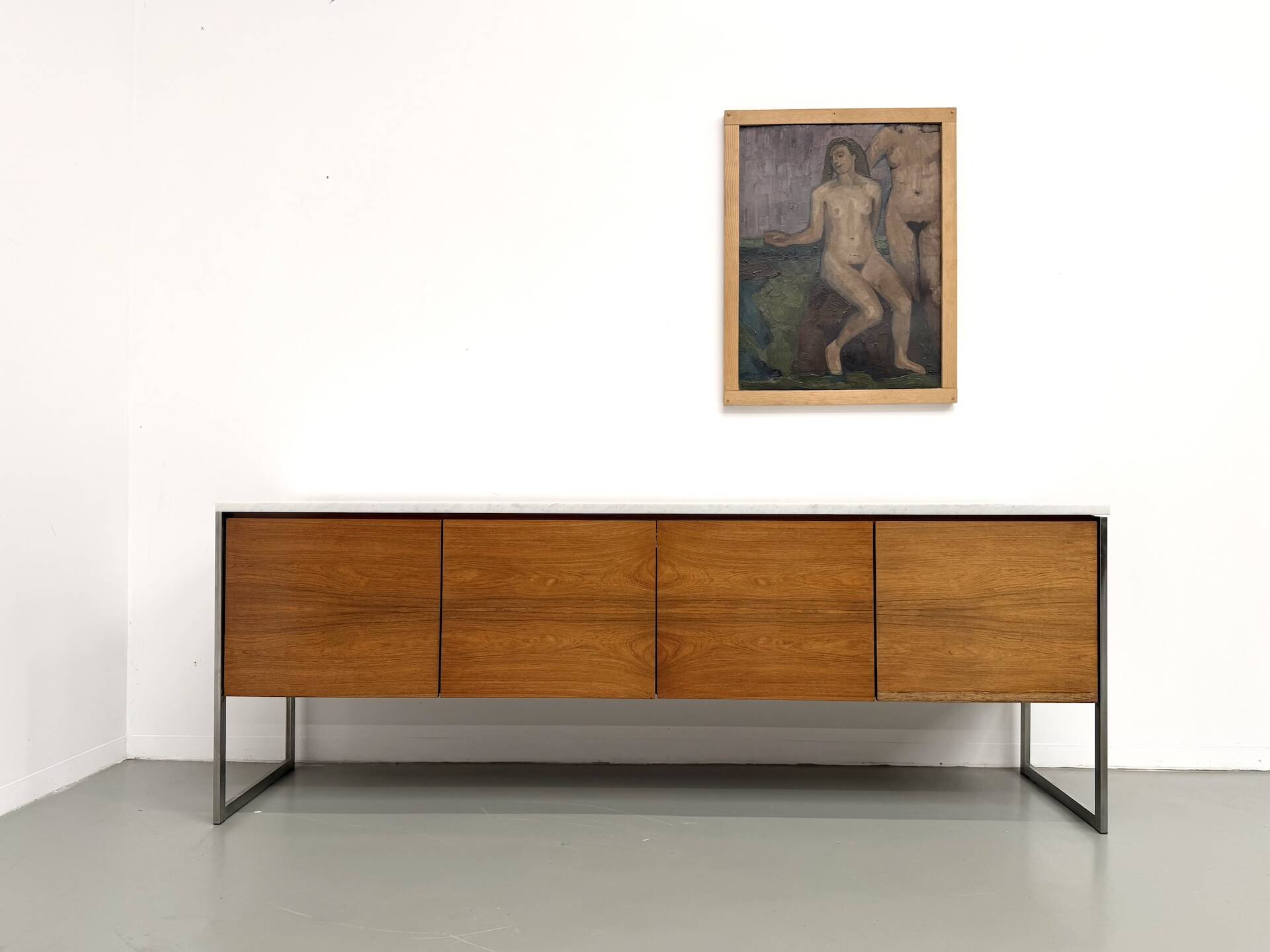 Modernist enfilade by Arno, in Rio rosewood.