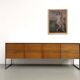Modernist enfilade by Arno, in Rio rosewood.